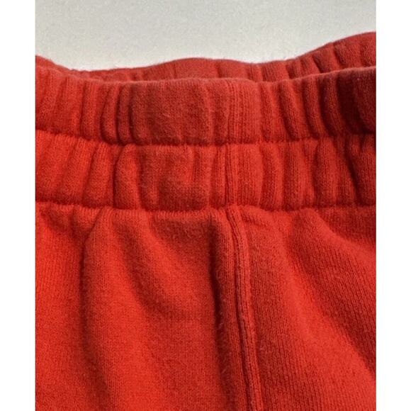 Mother Denim Women’s Size XS The Triple Running Mate Pull On Shorts Red Navy - Picture 4 of 9